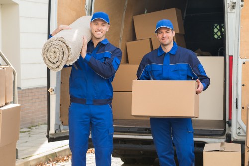 Local man and van removals service helping with a Cranford home move