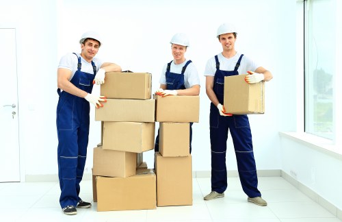 Van loading for a Cranford home move