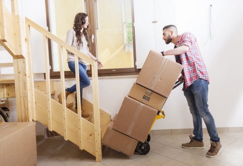 Packing and furniture protection for house removals in Cranford