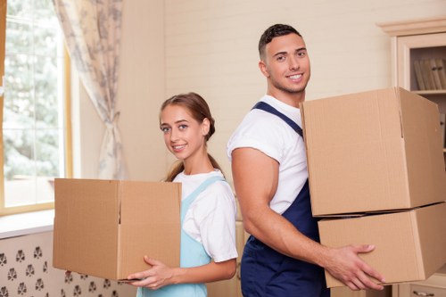 Commercial removals van service for Cranford businesses